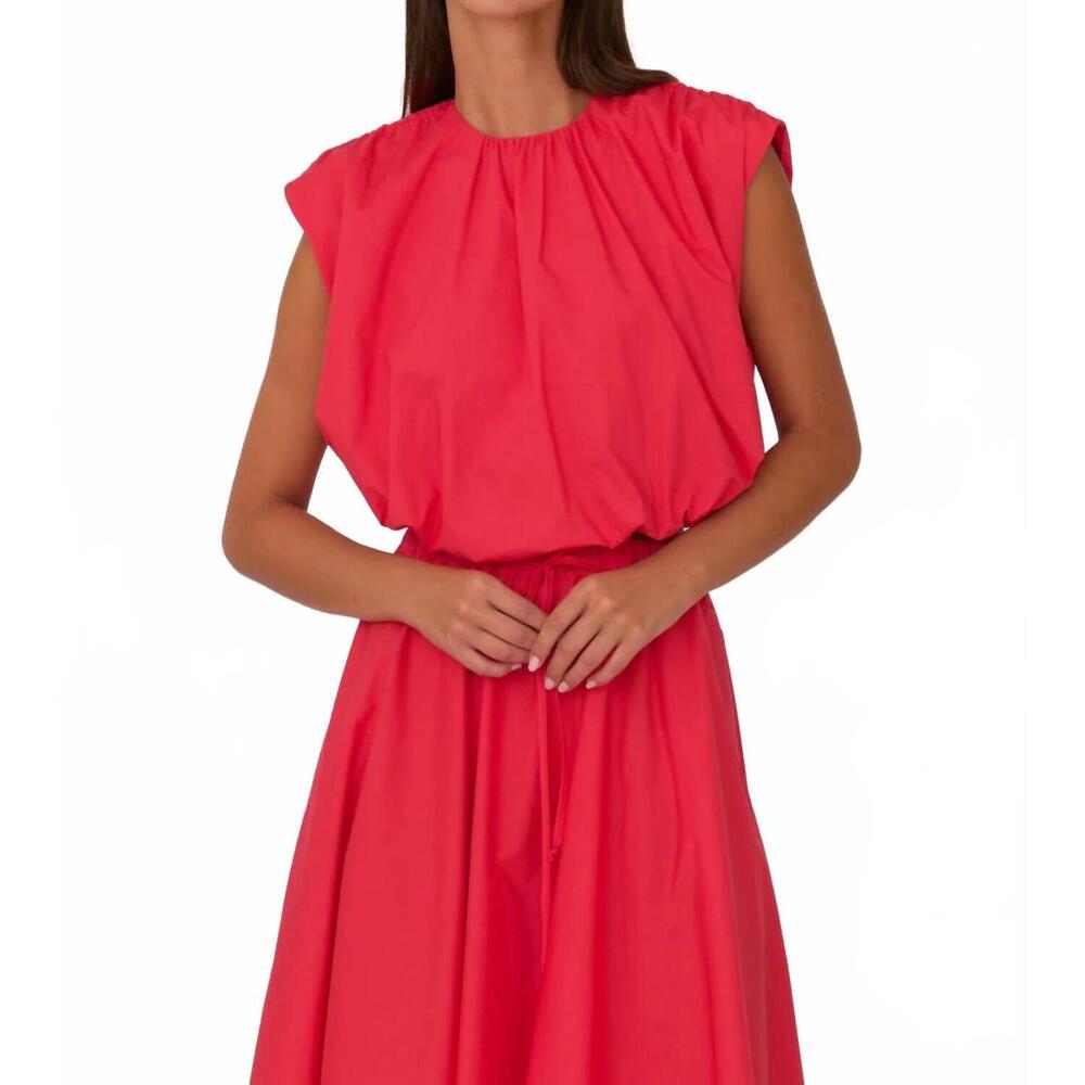 NEW SECULAR lya relaxed shirt in red